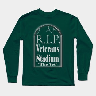 R.I.P. Veterans Stadium - Eagles Football Long Sleeve T-Shirt